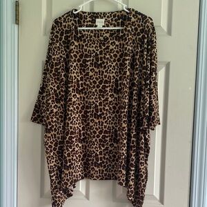 Chico's Leopard Print Blouse